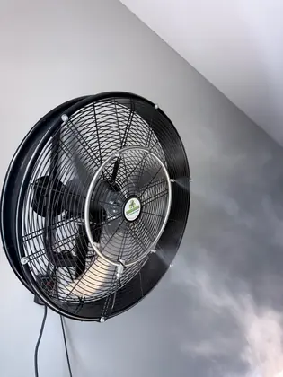 Buharlı Serinletme Vantilatörü Sis Püskürtme Detayı